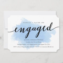 Blue Mist | Inbjudan till Förlovningsfest