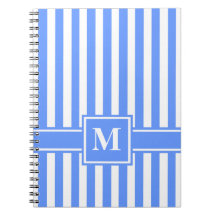 Blue Modern Rand med Monogram