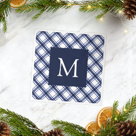 Blue Monogram Pappersservett