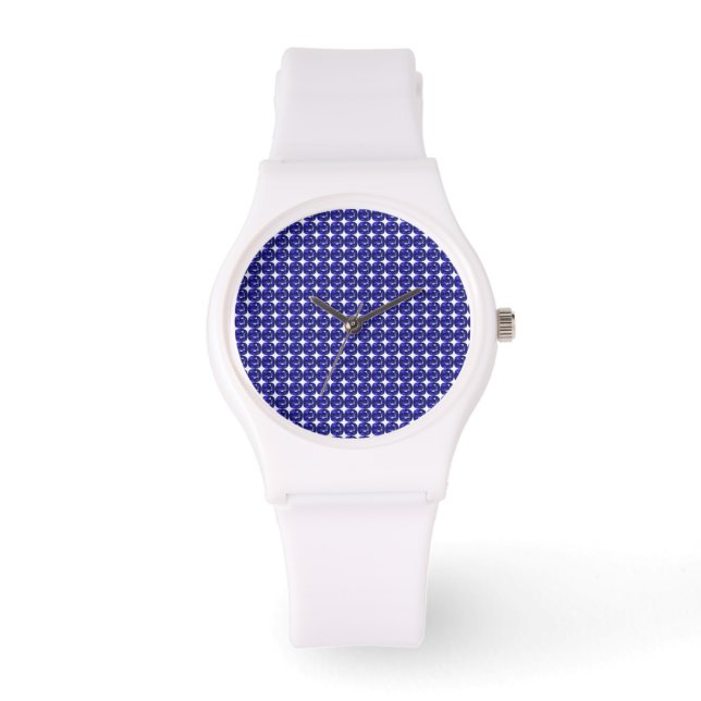 Blue Mönster Armbandsur (Framsida)