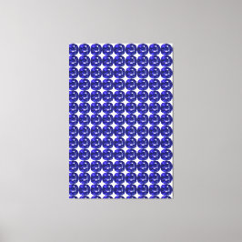 Blue Mönster Canvastryck
