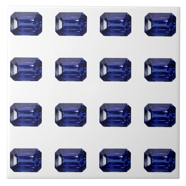 Blue Mönster Kakelplatta (Framsidan)