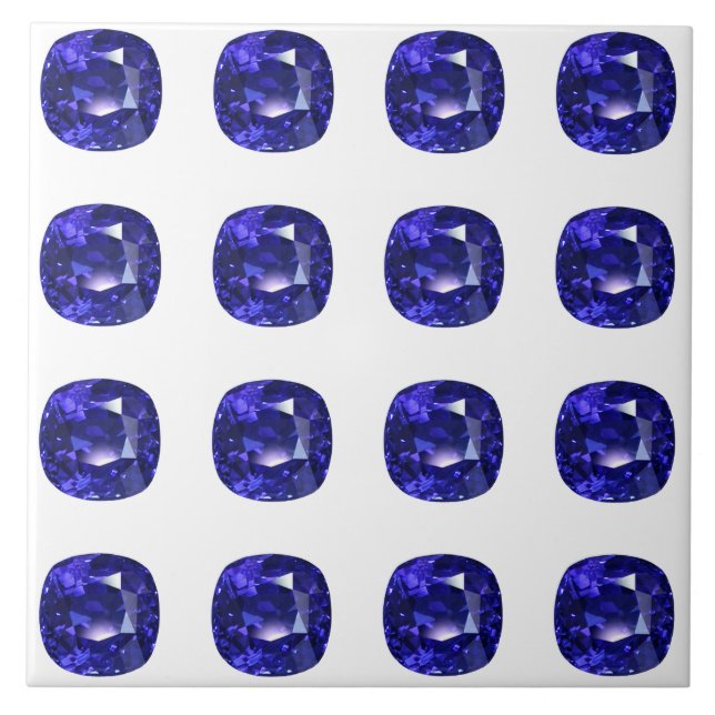 Blue Mönster Kakelplatta (Framsidan)