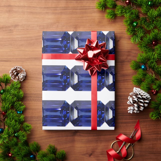 Blue Mönster Presentpapper (Julgåva)