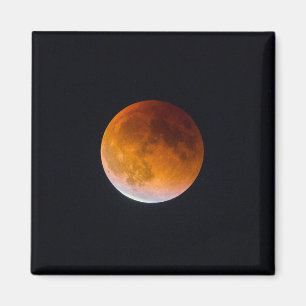 Blue Moon Lunar Eclipse Washington State Magnet