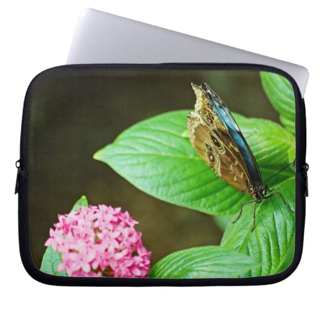 Blue Morpho 143 Laptop sleeve (Framsidan)