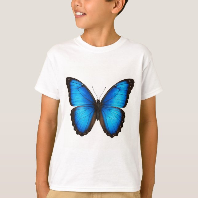 Blue Morpho Brilliance T Shirt (Framsida)