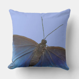 Blue Morpho Butterfly Dekorativ kudde