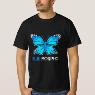 Blue Morpho Butterfly T Shirt