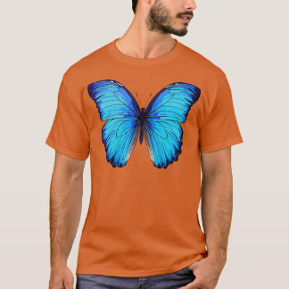 Blue Morpho Butterfly T Shirt