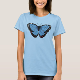Blue Morpho butterfly T Shirt
