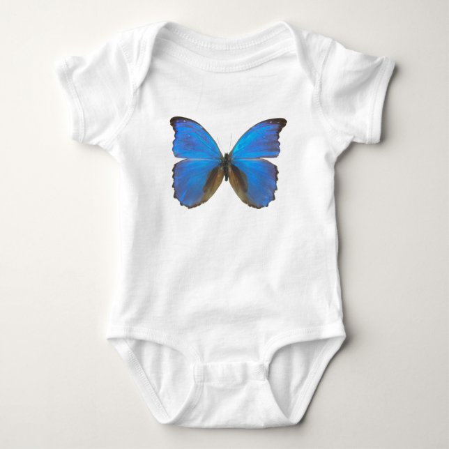 Blue Morpho butterfly Tee (Framsida)