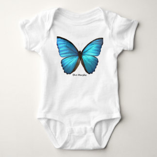 Blue Morpho Butterfly Tee Shirt