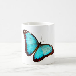 Blue Morpho Rainforest Butterfly Kaffemugg