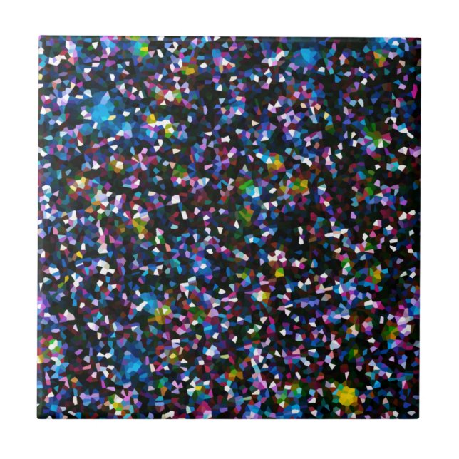 Blue Mosaic Kakelplatta (Framsidan)