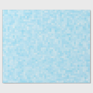 Blue Mosaic Pixelation Presentpapper