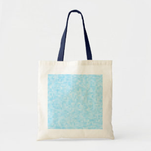 Blue Mosaic Pixelation Tygkasse