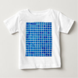 Blue Mosaic Tile T Shirt