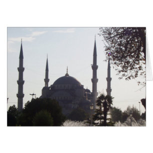Blue Mosque Hälsningskort