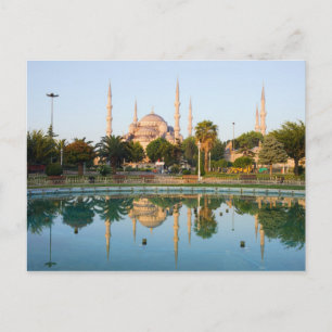 Blue Mosque i Dawn Vykort