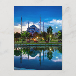 Blue Mosque i Istanbul Vykort