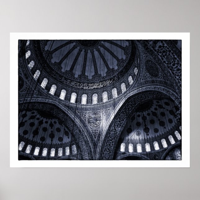 Blue Mosque, Istanbul/Turkiet Poster (Framsidan)