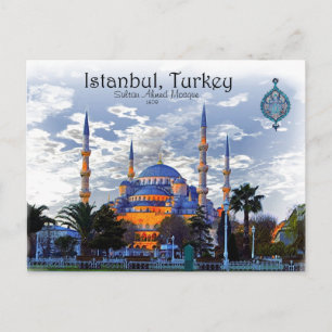 Blue Mosque-Istanbul Vykort