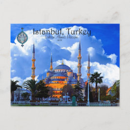 Blue Mosque-Istanbul Vykort
