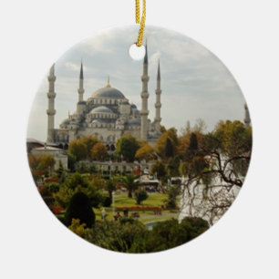 Blue Mosque Julgransprydnad Keramik