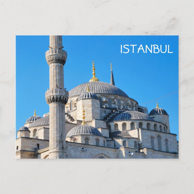 Blue Mosque Vykort (Framsida)