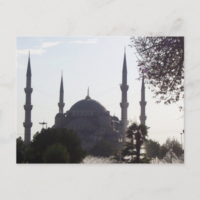 Blue Mosque Vykort (Framsida)