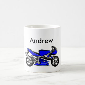 Blue Motorcykel Kaffemugg