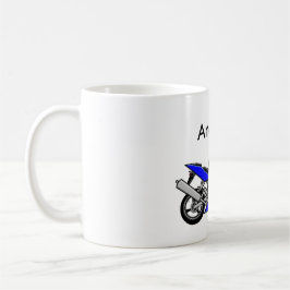 Blue Motorcykel Kaffemugg