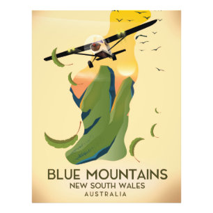 Blue Mountain New South Wales Australia Fototryck