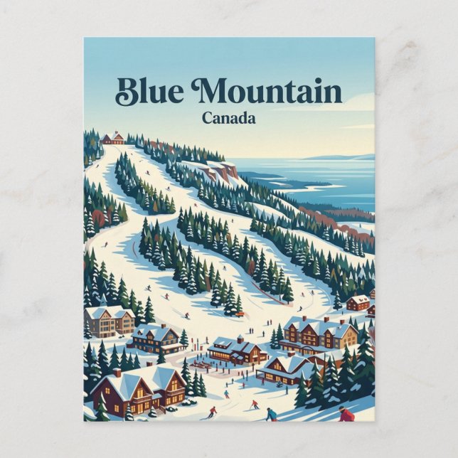 Blue Mountain, Ontario, Kanada Vykort (Framsida)