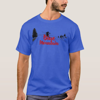 Blue Mountain Ski Long T Shirt