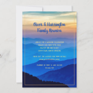 Blue Mountains Familjeåterträff Inbjudningar