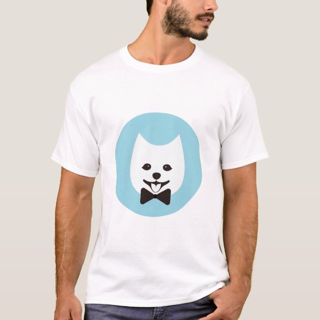 Blue Mr.Q T Shirt (Framsida)