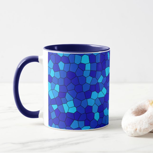 BLUE MUGG (Med munk)