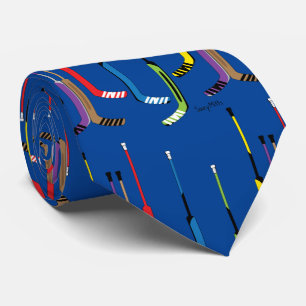 Blue Multi Färg Hockey Goalie Sticks Slips