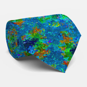 BLUE MULTI FÄRG  SLIPS