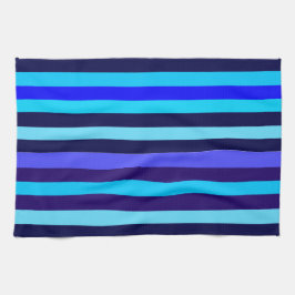 Blue Multi Tone Rand Kökshandduk