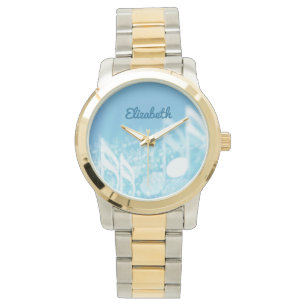 Blue Music Personlig Armbandsur