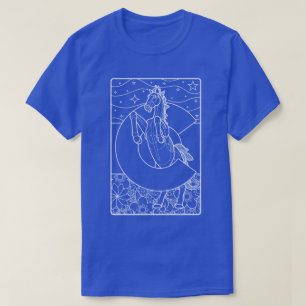 Blue mustang of colorado t shirt