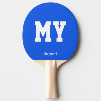 Blue My Namn Personlig Pingisracket