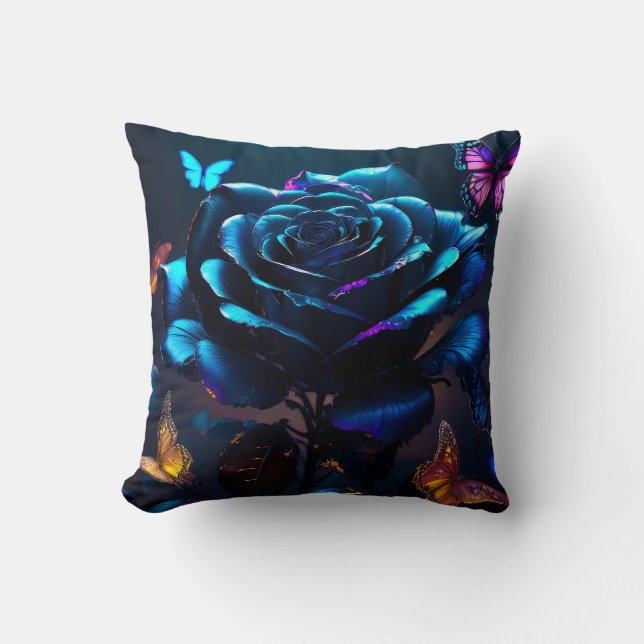 Blue Mystic Throw Cushion Kudde (Framsida)