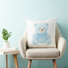 Blue Nalle Baby Shower Gift Kudde