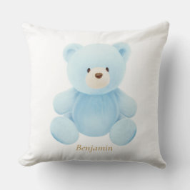 Blue Nalle Baby Shower Gift Kudde