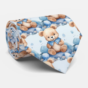 Blue Nalle Neck Tie Slips