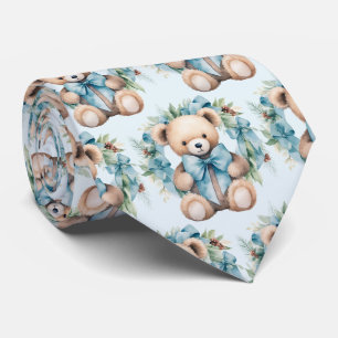 Blue Nalle Neck Tie Slips